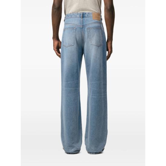 26SS 아미 데님 코튼 라지 핏 진 HTR450 DE0046 480 BLUE - AMI