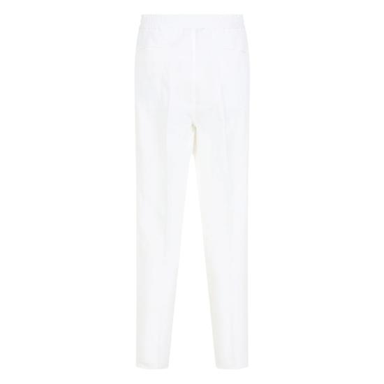 26SS 브루넬로 쿠치넬리 스트레이트 팬츠 MH255E1710 C1900 WHITE - BRUNELLO CUCINELLI