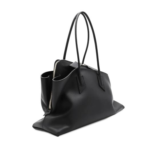 26SS 디 아티코 라 파세지아타 미디엄 탑 핸들 백 250WAH00054 LBT019AA 100 BLACK - THE ATTICO