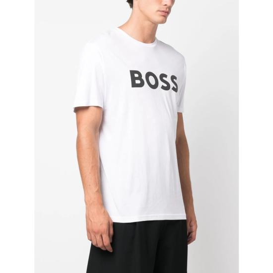 26SS 보스 반팔 티셔츠 50481923 100 WHITE - BOSS