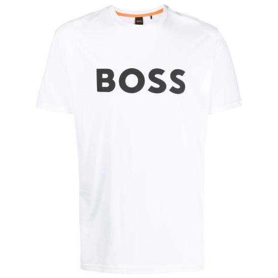 26SS 보스 반팔 티셔츠 50481923 100 WHITE