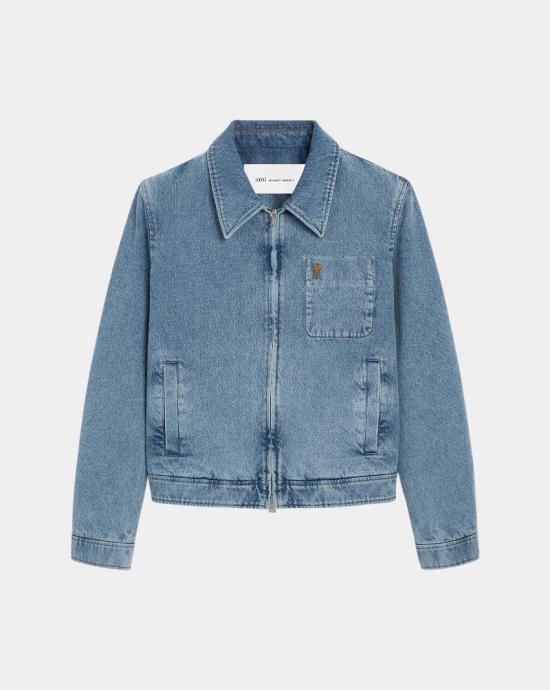 26SS 아미 자켓 HJK835DE0046 480 Bleu used