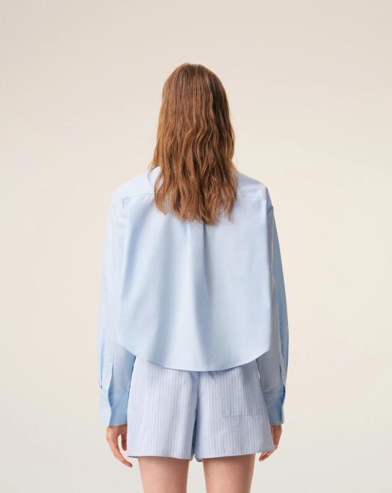 26SS 아미 셔츠 FSH770CO0031 450 Bleu ciel - AMI