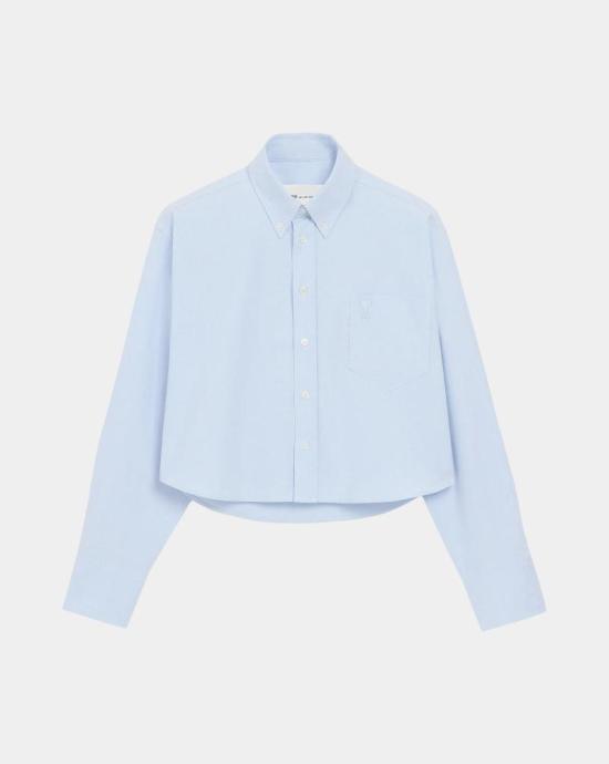 26SS 아미 셔츠 FSH770CO0031 450 Bleu ciel