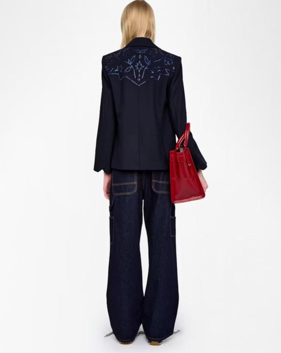 26SS 자딕앤볼테르 수트 자켓 WWBL01960 404 Encre - ZADIG & VOLTAIRE