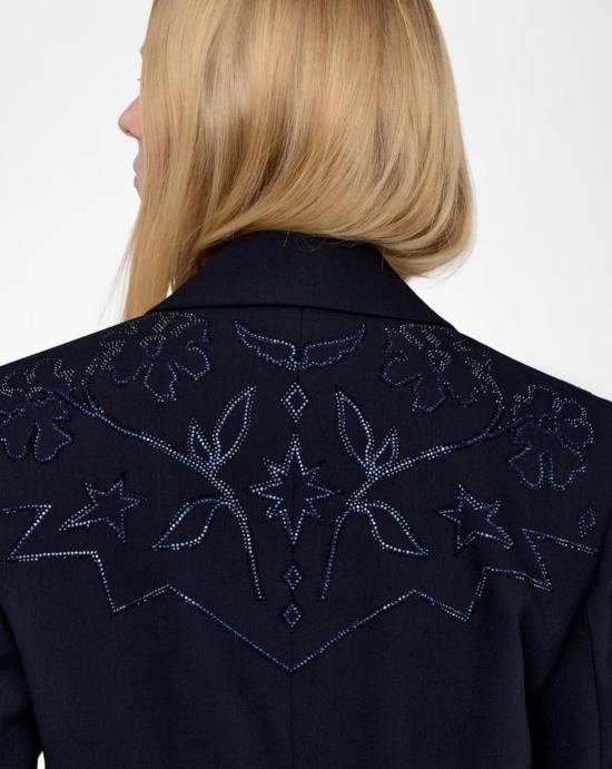 26SS 자딕앤볼테르 수트 자켓 WWBL01960 404 Encre - ZADIG & VOLTAIRE