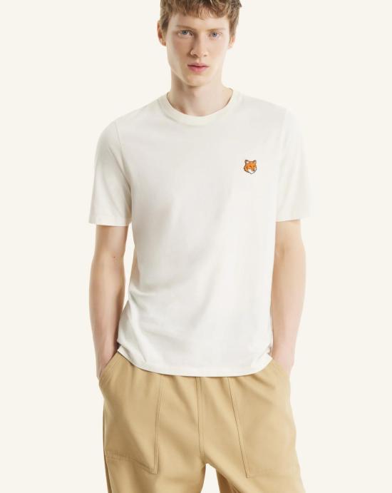 26SS 메종키츠네 폭스 헤드 레귤러 티셔츠 PM00107KJ7026 0063 - MAISON KITSUNE
