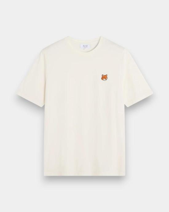 26SS 메종키츠네 폭스 헤드 레귤러 티셔츠 PM00107KJ7026 0063
