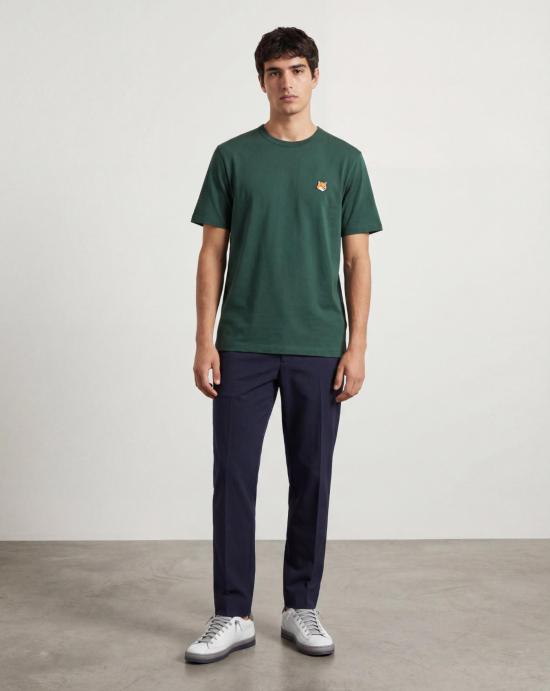 26SS 메종키츠네 폭스 헤드 레귤러 티셔츠 PM00107KJ7026 P399 - MAISON KITSUNE