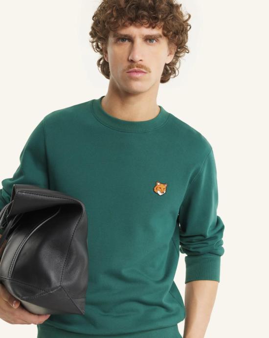 26SS 메종키츠네 긴팔 티셔츠 PM00303KM0340 P399 Green - MAISON KITSUNE