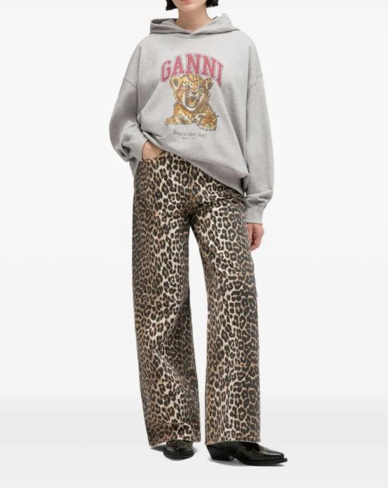 26SS 가니 타이거 후드 A1060024 920 Paloma - GANNI