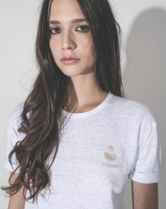 26SS 이자벨마랑 셔츠 TS0315FBA1N10E WHLG White light gold - ISABEL MARANT