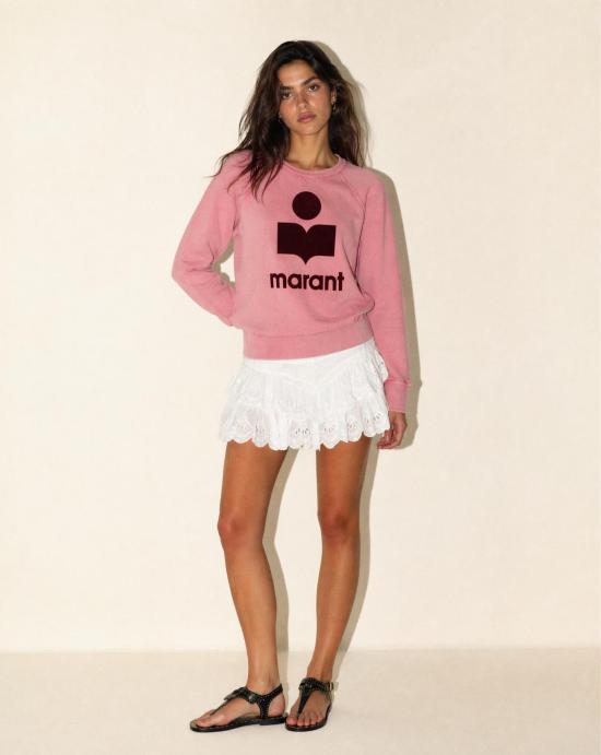 26SS 이자벨마랑 스웨터 SW0160FAD1M04E BGBY Bubblegum burgundy - ISABEL MARANT