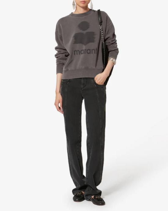 26SS 이자벨마랑 모빌리 스웨트 셔츠 SW0011FAC1M04E 02AN Grey - ISABEL MARANT