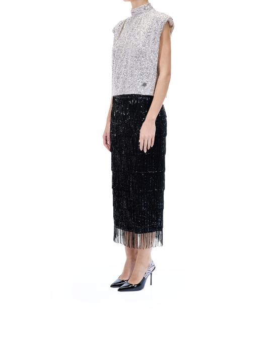 25FW 칼라거펠트 민소매 티셔츠 A4W17095 781 light gold ORO - KARL LAGERFELD