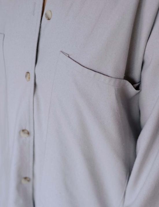  베이스레인지 셔츠 그린 오버셔츠 - BASERANGE