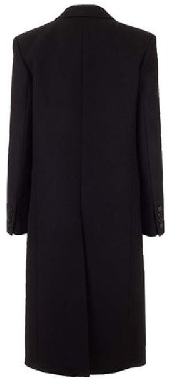  생로랑 코트 736474Y3G361000 BLACK - SAINT LAURENT