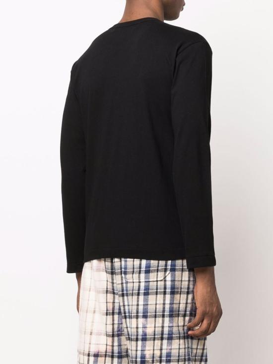 26SS 꼼데가르송 반팔 티셔츠 AXT308051 BLACK - COMME DES GARCONS