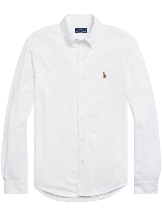 25SS 폴로 랄프로렌 긴팔 셔츠 710932545 002 White multi