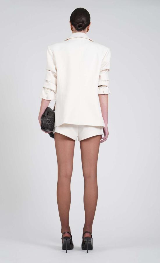  논살란트 레이블 수트 자켓 무심한 라벨 로마 블레이저 바닐라 - NONCHALANT LABEL