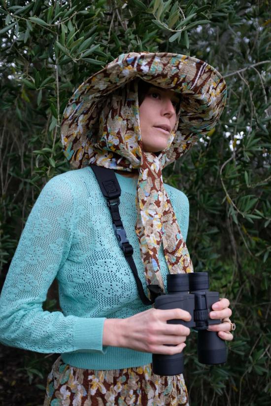  베클리나 버킷햇 스카프 - BEKLINA