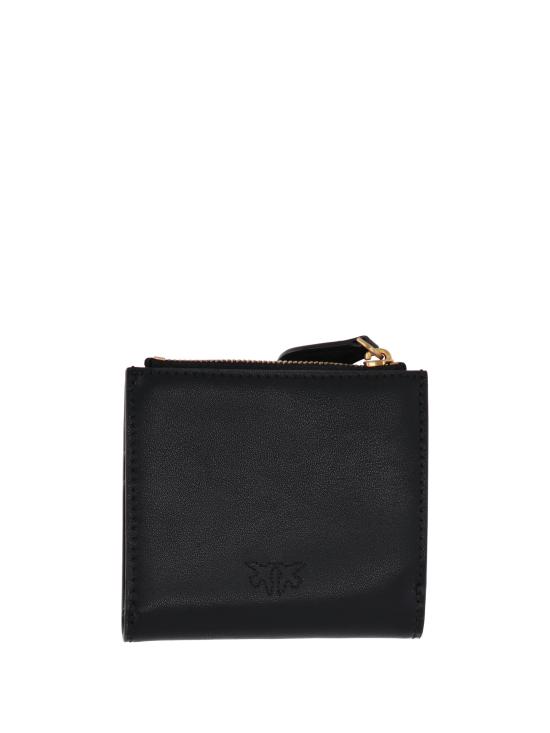 26SS 핑코 지갑 103610A0F1 Z99Q NERO ANTIQUE GOLD - PINKO