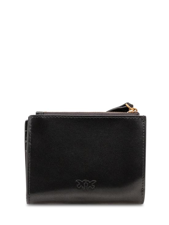 26SS 핑코 카드지갑 103610A0F1 Z99Q NERO ANTIQUE GOLD - PINKO