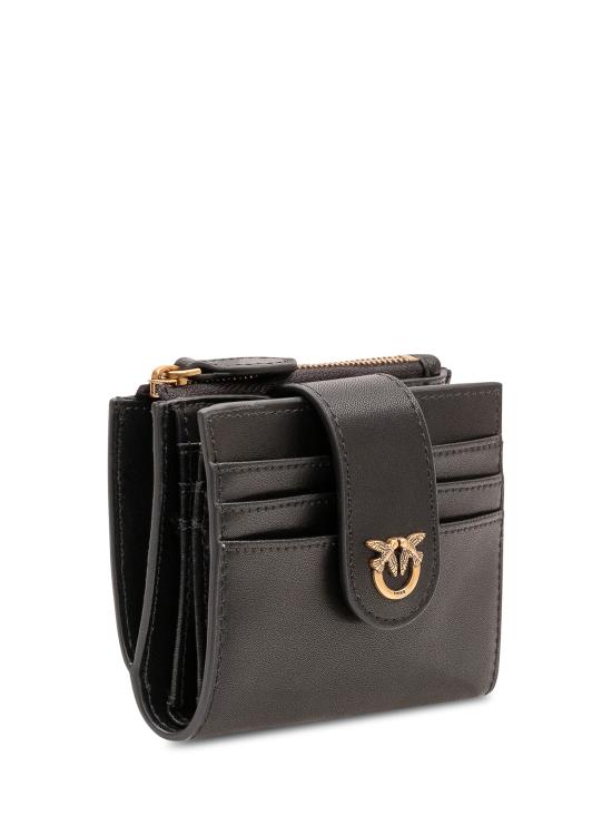 26SS 핑코 카드지갑 103610A0F1 Z99Q NERO ANTIQUE GOLD - PINKO