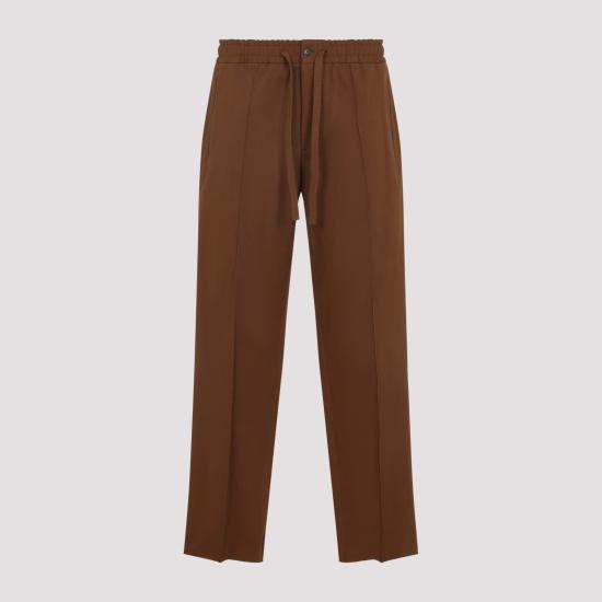 26SS 발렌티노 가라바니 스트레이트 팬츠 8V3RBN31ALS C30 CHOCOLATE