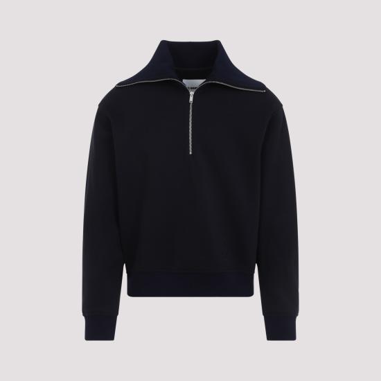 26SS 질샌더 후드 티셔츠 J22GU0146 J20245 401 NAVY - JIL SANDER