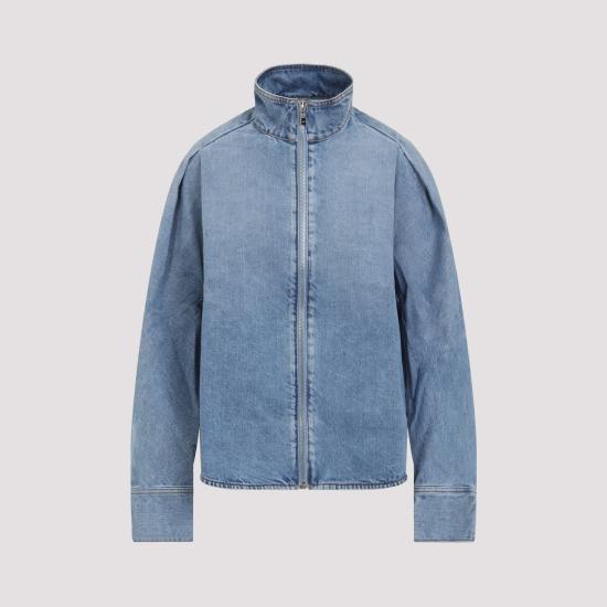 26SS 알라이아 셔츠 AA9C1005D015C A21 CLOUDY BLUE