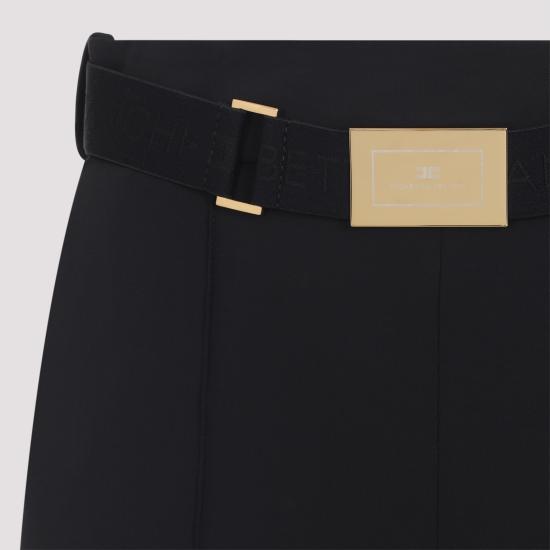 26SS 엘리자베타프랜치 스트레이트 팬츠 PA13261E2 110 NERO - ELISABETTA FRANCHI