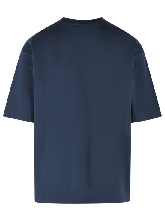 26SS 드리스 반 노튼 폴로 티셔츠 021110 3603509 Navy - DRIES VAN NOTEN