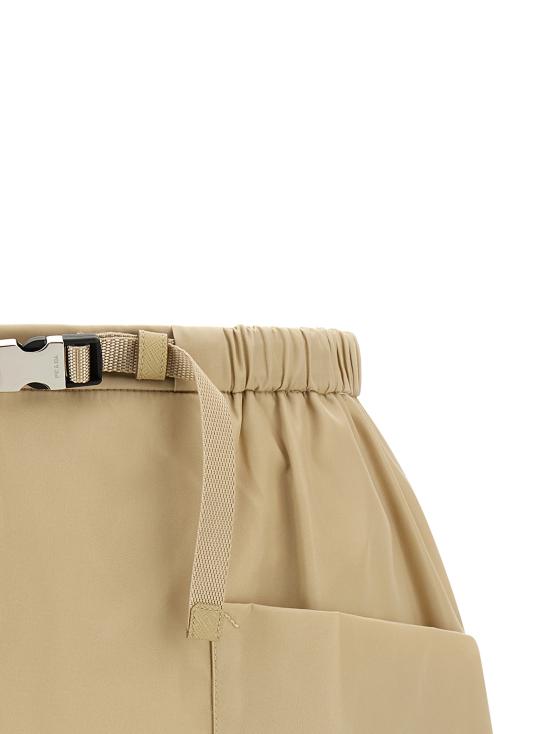 26SS 프라다 롱 스커트 21H028SOOO1WQ8F0F24 Beige - PRADA