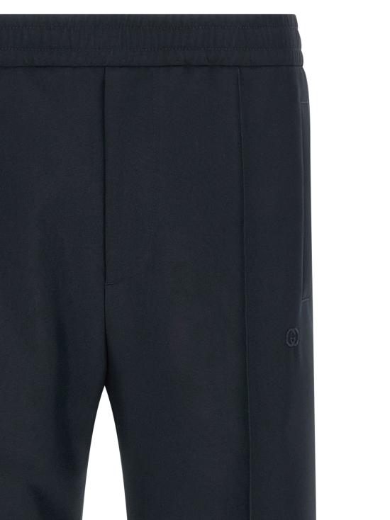 26SS 구찌 스트레이트 팬츠 852345ZAFKB4847 Blue - GUCCI