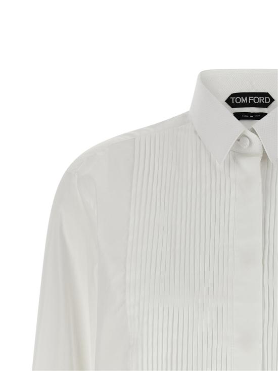 26SS 톰포드 블라우스 CA3336FAX1708WAB White - TOMFORD