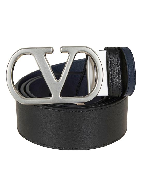 26SS 발렌티노 가라바니 가죽 벨트 YT0SQ4 UPC M77 NERO MARINE