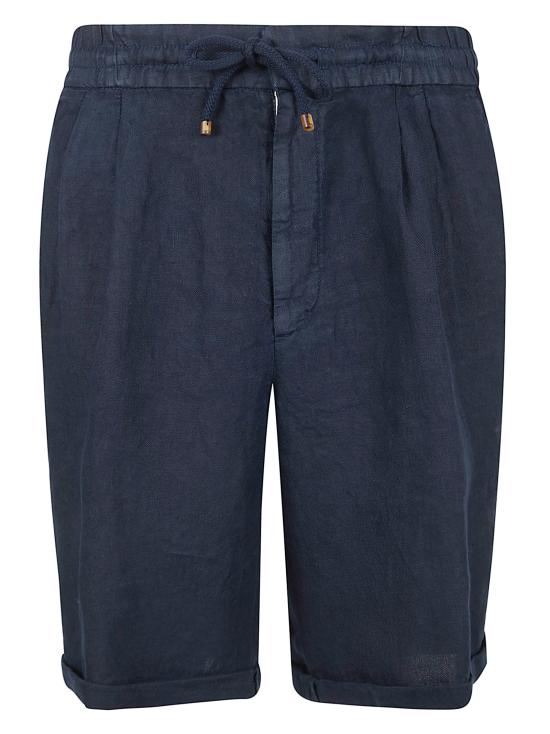 26SS 브루넬로 쿠치넬리 숏팬츠 M243DU0020 C2517 NAVY