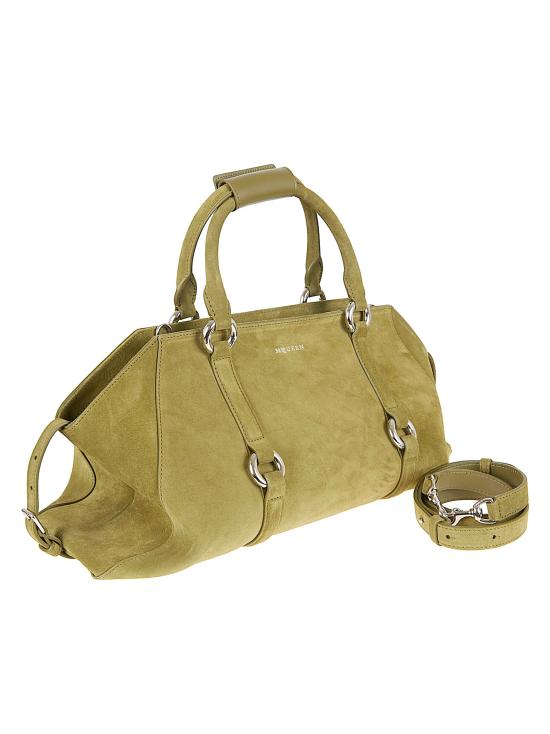 26SS 알렉산더 맥퀸 토트백 845644 1MAA6 3311 OLIVE SILVER - ALEXANDER MCQUEEN