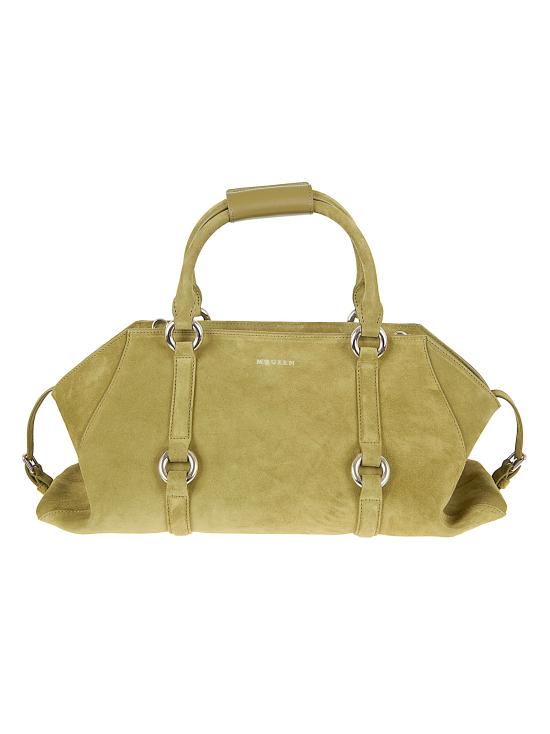 26SS 알렉산더 맥퀸 토트백 845644 1MAA6 3311 OLIVE SILVER