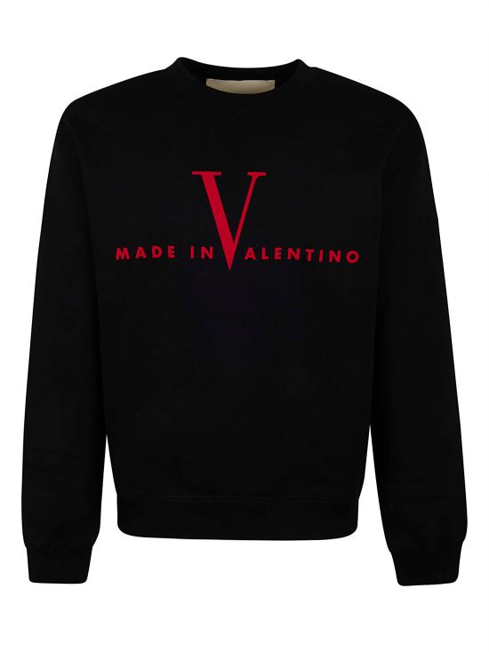 26SS 발렌티노 가라바니 긴팔 티셔츠 VMF28R BCU 0NR NERO ROSSO