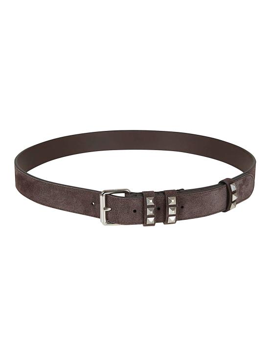 26SS 발렌티노 가라바니 가죽 벨트 YT0SV3 TVQ RE6 TESTA DI MORO - VALENTINO GARAVANI