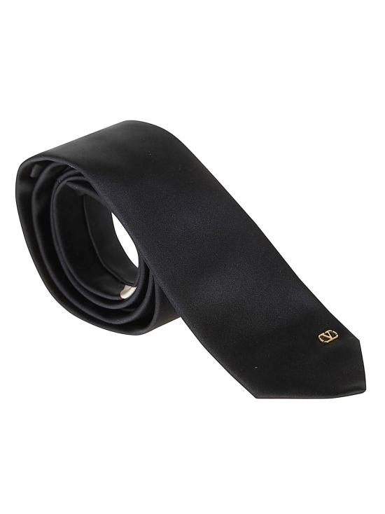 26SS 발렌티노 가라바니 넥타이 YEV194 SVM N06 NERO ORO