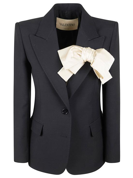 26SS 발렌티노 가라바니 자켓 BCE5F5 1CF 0NA NERO AVORIO