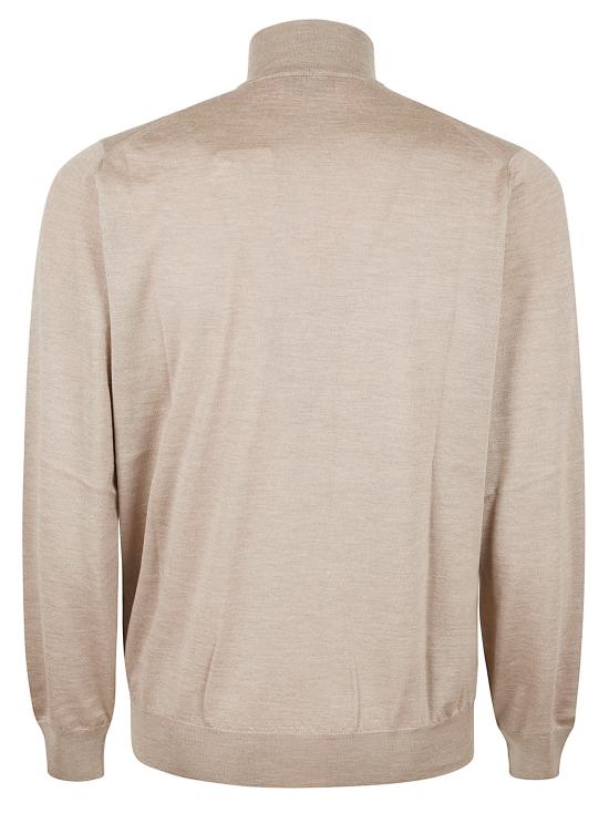 26SS 브루넬로 쿠치넬리 집업 니트 M2300106 C077A BROWN GRIGIO CHIARO - BRUNELLO CUCINELLI