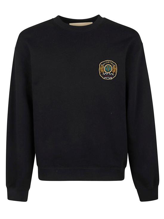 26SS 발렌티노 가라바니 긴팔 티셔츠 VMF29N BAY 0NO NERO