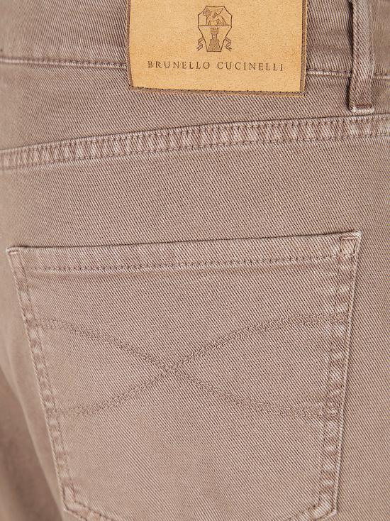 26SS 브루넬로 쿠치넬리 데님 팬츠 M277PX1290 C7503 NOCCIOLA - BRUNELLO CUCINELLI