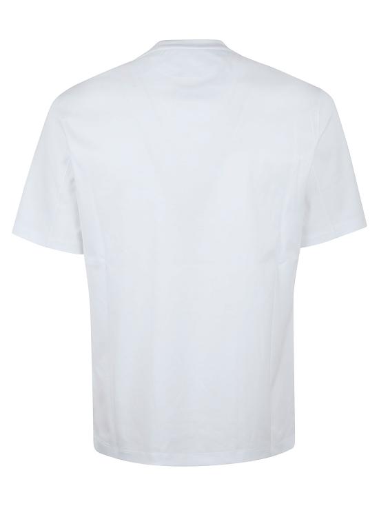 26SS 브루넬로 쿠치넬리 반팔 티셔츠 M0B138517 CFC06 BIANCO OTTICO CORTECCIA PORPORA - BRUNELLO CUCINELLI