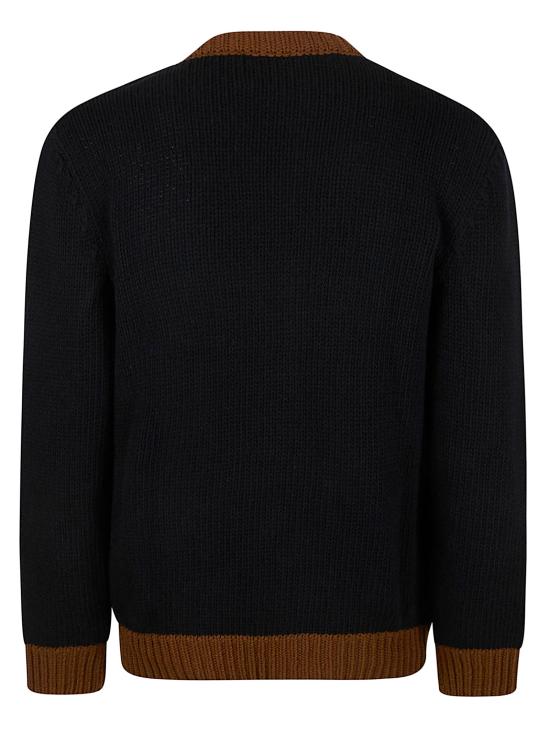 26SS 발렌티노 가라바니 가디건 VKA05T BBC 757 NERO CAMMELLO - VALENTINO GARAVANI