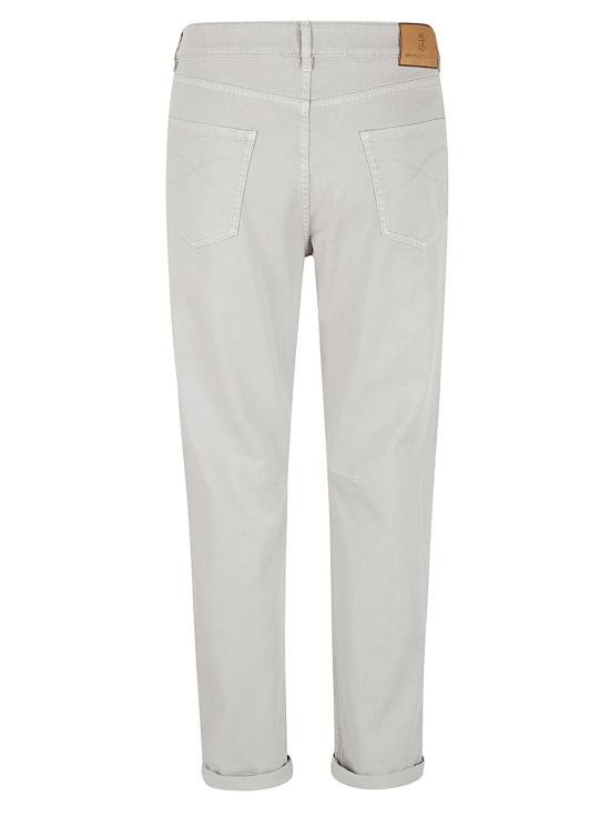 26SS 브루넬로 쿠치넬리 데님 팬츠 M277PX1290 C7500 BROWN FREDDO - BRUNELLO CUCINELLI